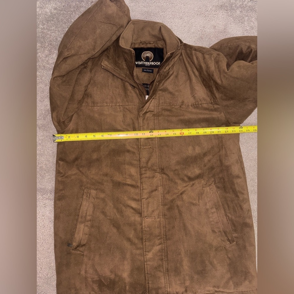 Weatherproof Mens
Microsuede Quilted Lined Jacket
Brown Size L - Picture 8 of 10